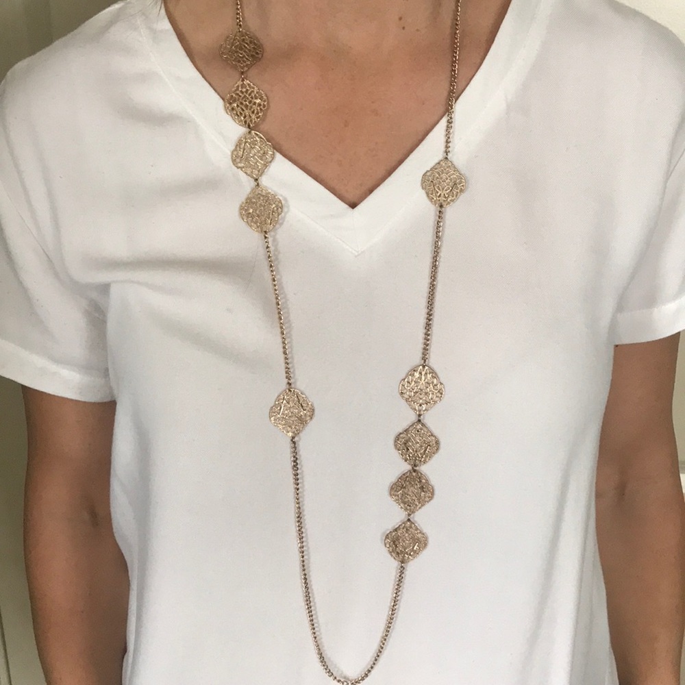 Gold necklace